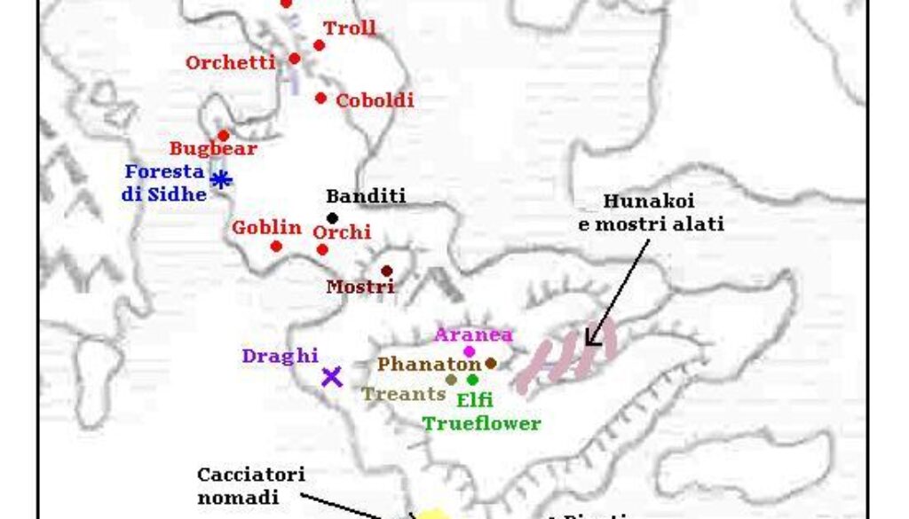 Nonhuman Populations of the Isle of Dawn by Michele Carpita, September 2005