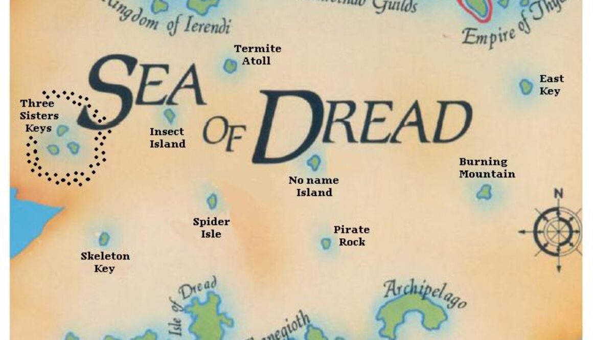 Islands of the Sea of Dread by Michele Carpita, November 2005