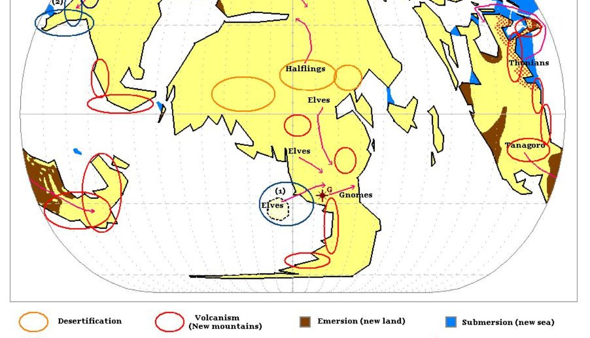 Mystara, 3000 BC by Michele Carpita, August 2005