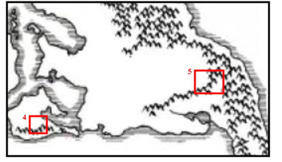 Suggested locations for Tarylon 3 by Michele Carpita, January 2006
