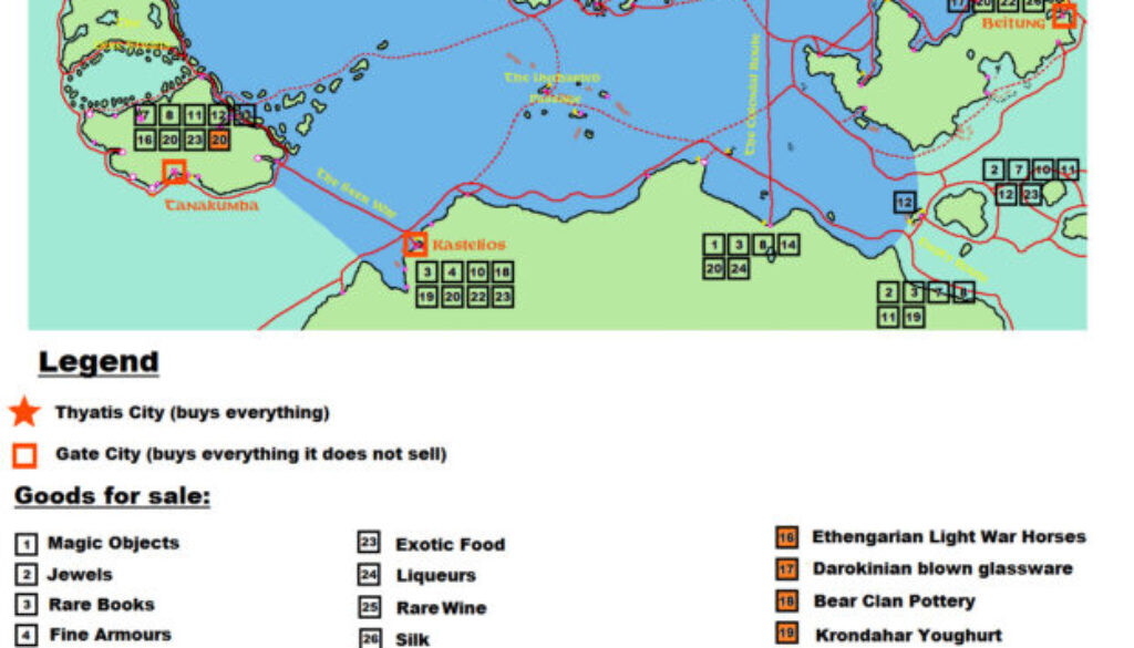 Sea of Dread Trades by Michele Carpita, June 2014