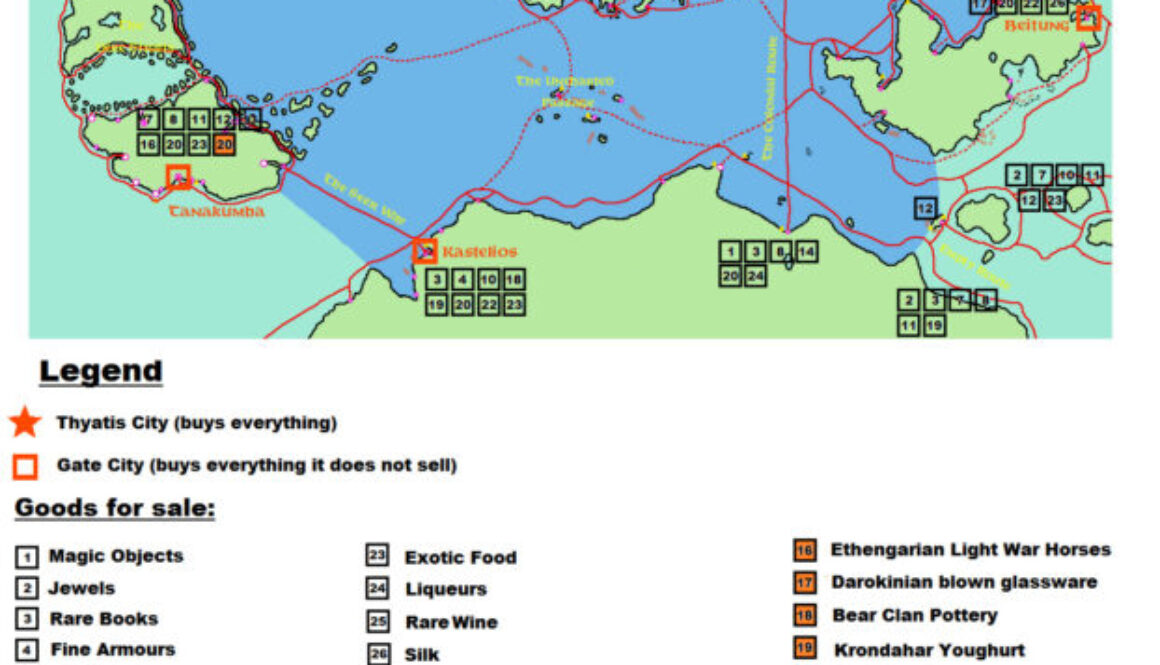 Sea of Dread Trades by Michele Carpita, June 2014