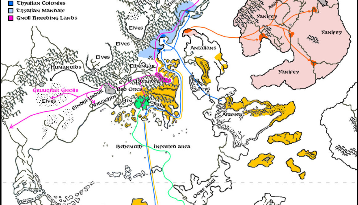 Nithian Empire, 1000 BC by Michele Carpita, May 2019