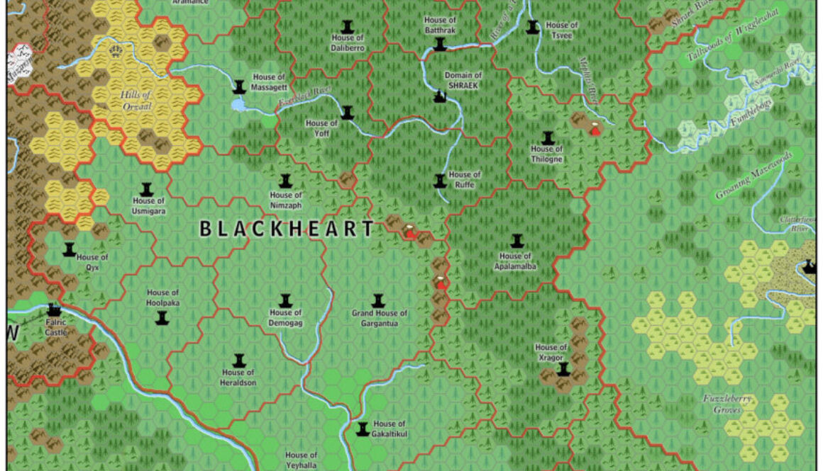 Kingdom of Blackheart, 8 miles per hex by Jose Ignacio Ramos Lomelin, January 2016