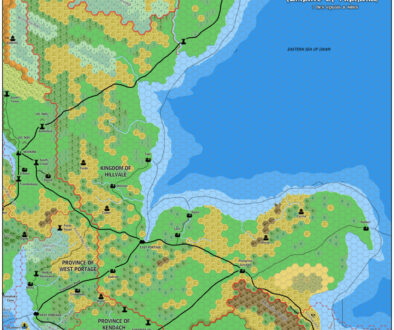Kingdom of Hillvale, 8 miles per hex by Jose Ignacio Ramos Lomelin, February 2016