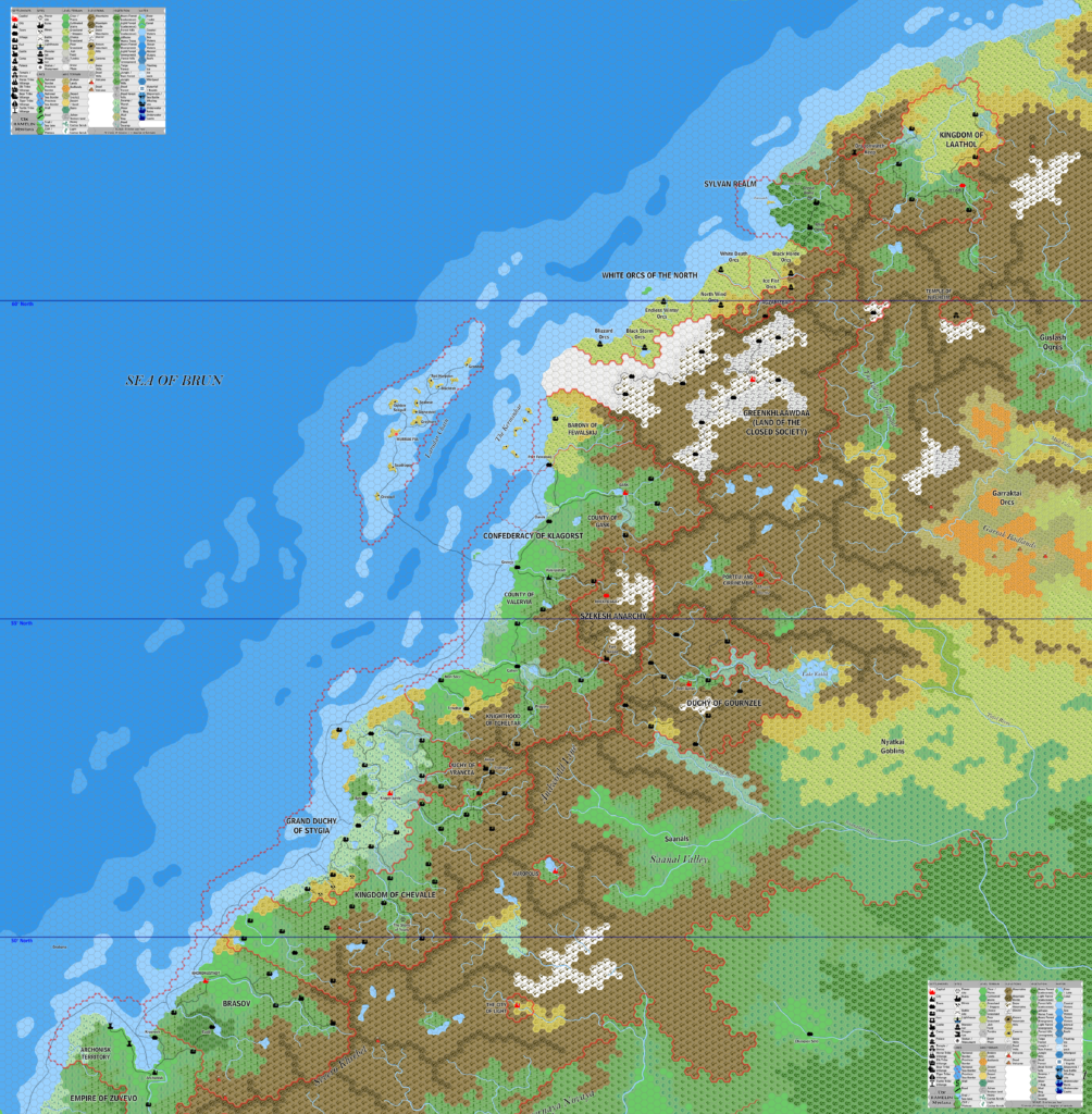Klagorst Region, 8 miles per hex by Jose Ignacio Ramos Lomelin, June 2017