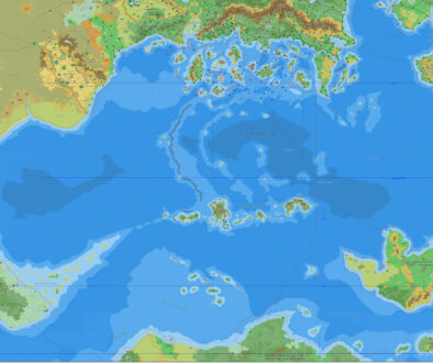 The Sea of Dread, 8 miles per hex by Jose Ignacio Ramos Lomelin, March 2017 (version 1)