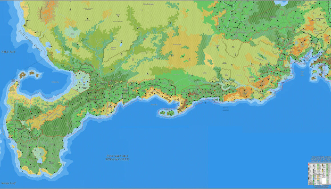 Southold, 8 miles per hex by Jose Ignacio Ramos Lomelin, March 2017 (version 2)