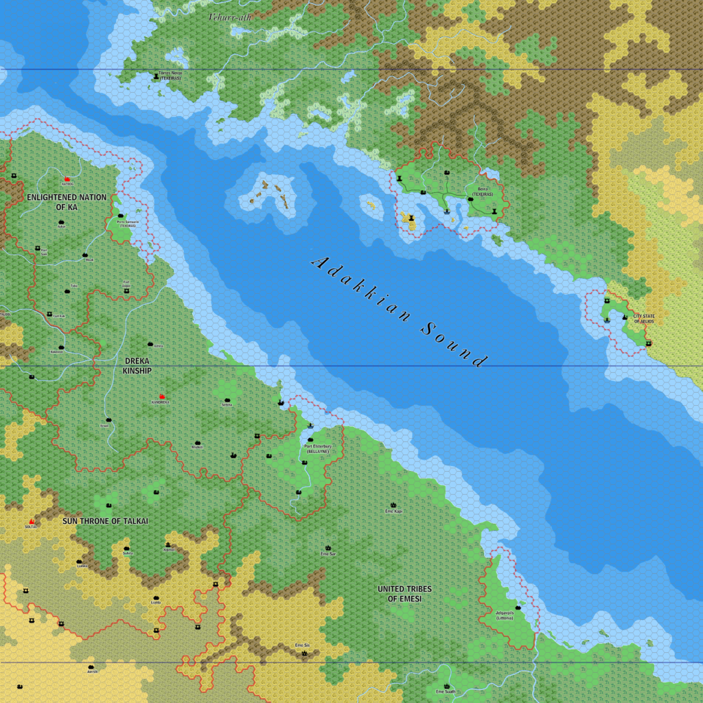 Adakkian Sound North, 8 miles per hex by Jose Ignacio Ramos Lomelin, September 2017