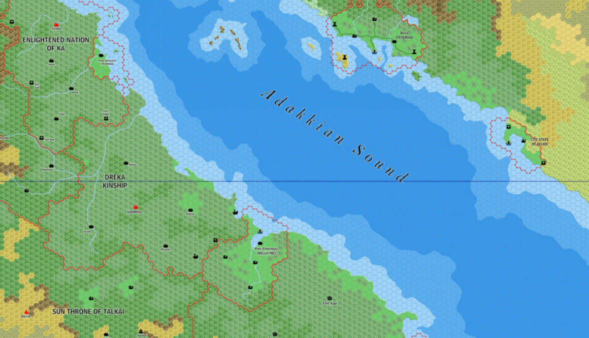 Adakkian Sound North, 8 miles per hex by Jose Ignacio Ramos Lomelin, September 2017