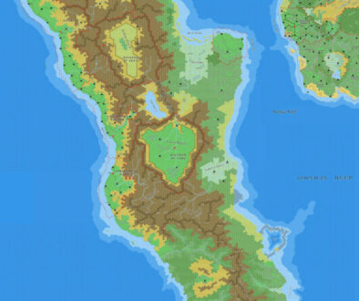 The Arm of the Immortals, 8 miles per hex by Jose Ignacio Ramos Lomelin, July 2017 (version 2)