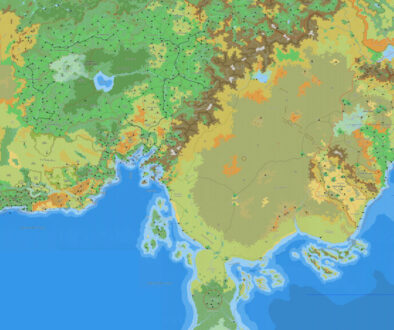 South Central Brun, 8 miles per hex by Jose Ignacio Ramos Lomelin, October 2017 (version 2)