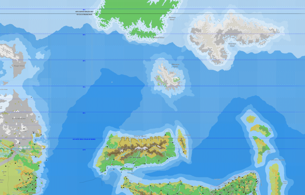 Norzee, 8 miles per hex by Jose Ignacio Ramos Lomelin, September 2017