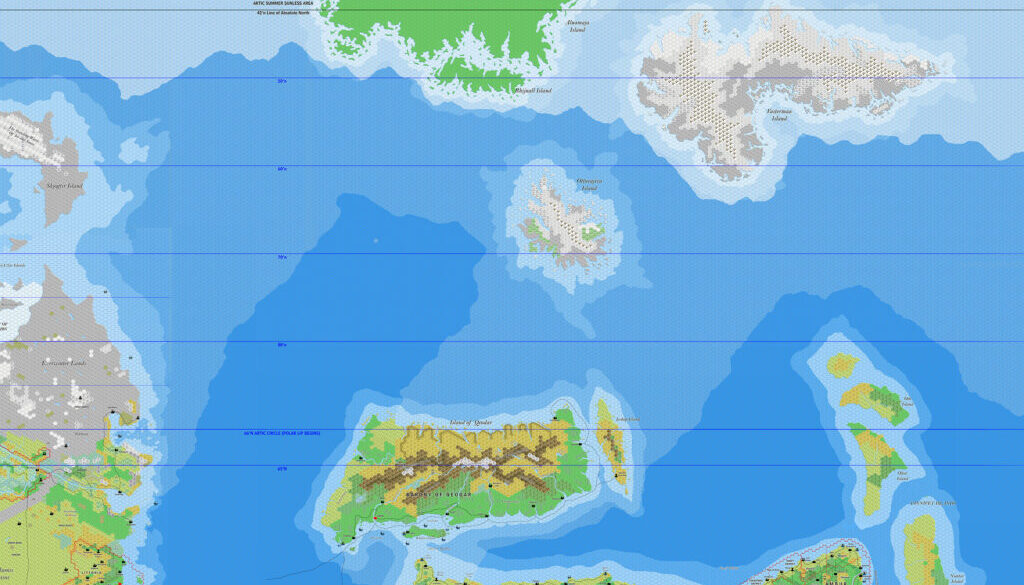 Norzee, 8 miles per hex by Jose Ignacio Ramos Lomelin, September 2017