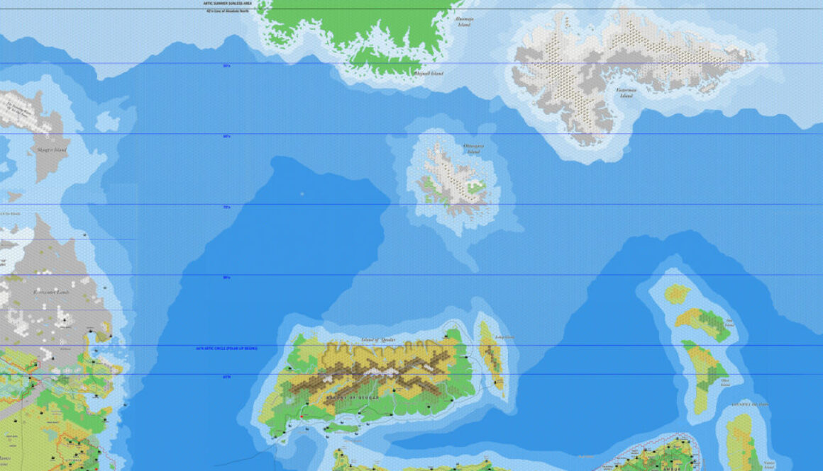 Norzee, 8 miles per hex by Jose Ignacio Ramos Lomelin, September 2017