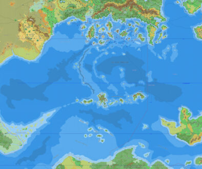 The Sea of Dread, 8 miles per hex by Jose Ignacio Ramos Lomelin, September 2017 (version 2)