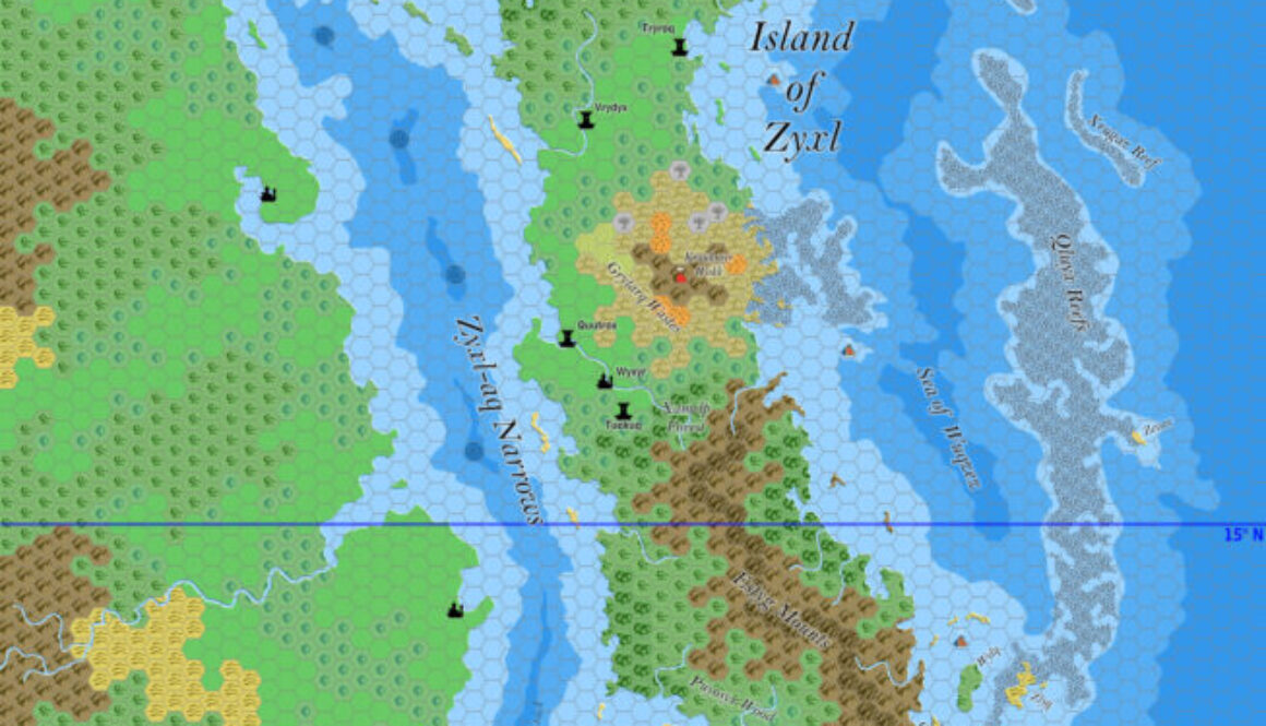 Zyxl, 8 miles per hex by Jose Ignacio Ramos Lomelin, September 2017