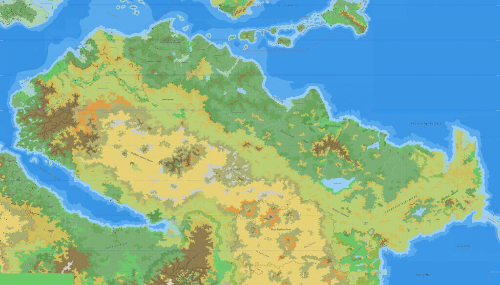 Fricana, 8 miles per hex by Jose Ignacio Ramos Lomelin, February 2018