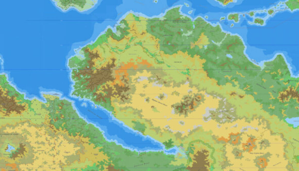 Northern Davania, 8 miles per hex by Jose Ignacio Ramos Lomelin, February 2018