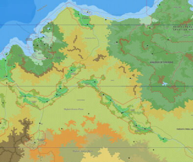 Davanian City States, 8 miles per hex by Jose Ignacio Ramos Lomelin, May 2017