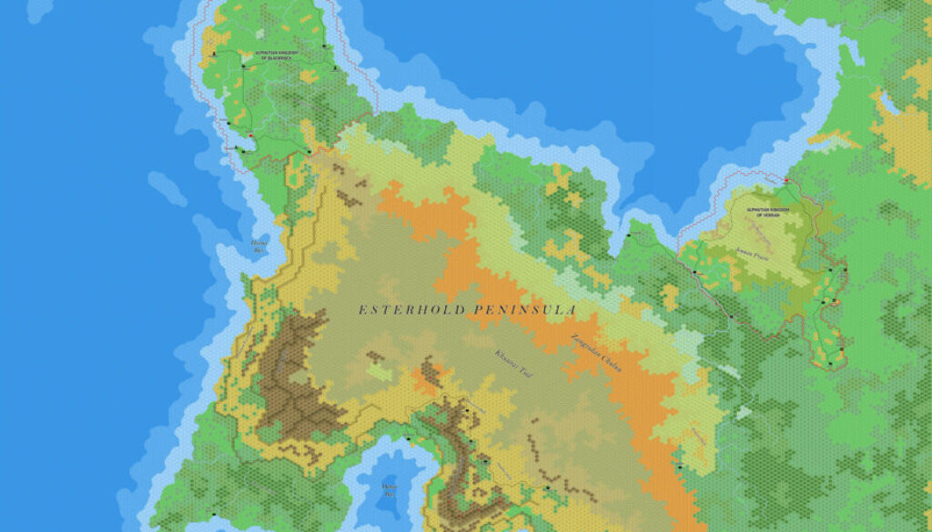 Esterhold, 8 miles per hex by Jose Ignacio Ramos Lomelin, March 2018 (version 2)