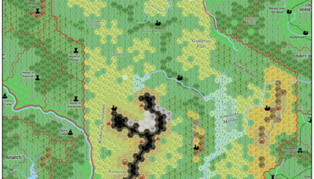 Imperial Territories, 8 miles per hex by Jose Ignacio Ramos Lomelin, March 2018 (version 2)