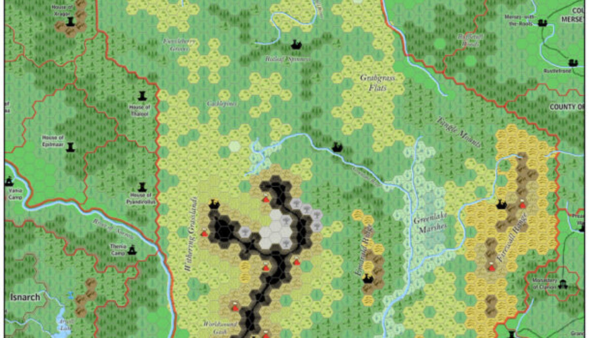 Imperial Territories, 8 miles per hex by Jose Ignacio Ramos Lomelin, March 2018 (version 2)
