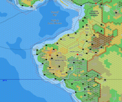 Ispana and Kendach, 8 miles per hex by Jose Ignacio Ramos Lomelin, March 2018