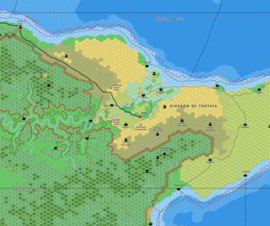 Thothia, 8 miles per hex by Jose Ignacio Ramos Lomelin, March 2018