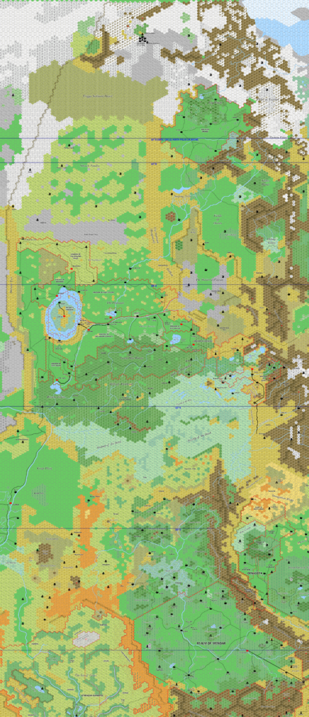 Brun East Central, 8 miles per hex by Jose Ignacio Ramos Lomelin, January 2019