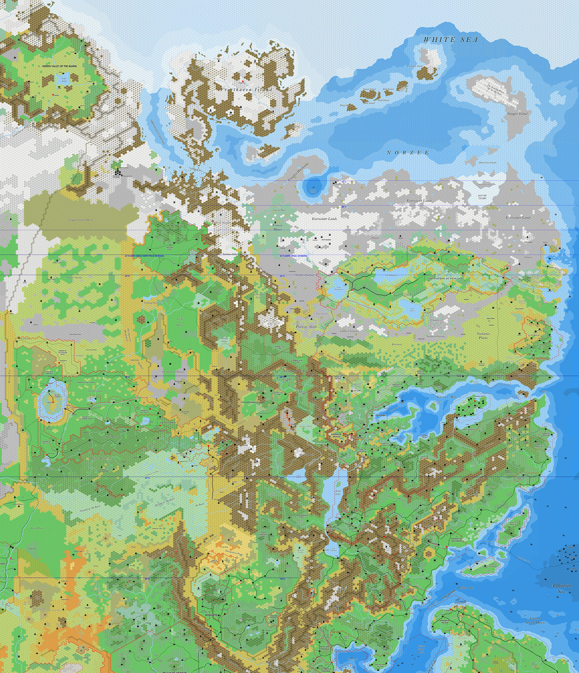 Northeastern Brun, 8 miles per hex by Jose Ignacio Ramos Lomelin, January 2019 (version 5)