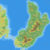 The Kingdoms of the Isle of Cestia, 8 miles per hex by Jose Ignacio Ramos Lomelin, May 2018 (version 2)