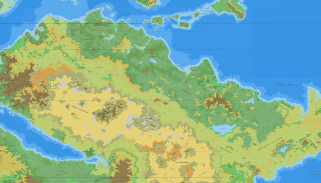 Fricana, 8 miles per hex by Jose Ignacio Ramos Lomelin, December 2021 (version 2)
