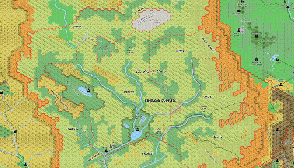 The Ethengar Khanates, 8 miles per hex by Jose Ignacio Ramos Lomelin, January 2019 (version 2)