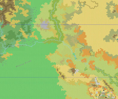 Platea, 8 miles per hex by Jose Ignacio Ramos Lomelin, November 2020