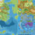 Known World 2300 BC-1000 AC Comparison, 8 miles per hex, by John Calvin, July 2010