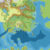 Known World 2300 BC, 8 miles per hex, by John Calvin, July 2010 (version 2)