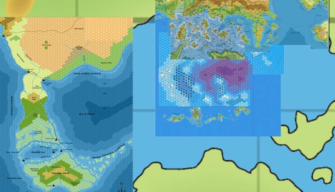 Sea of Dread Ocean Topography, by John Calvin, September 2009
