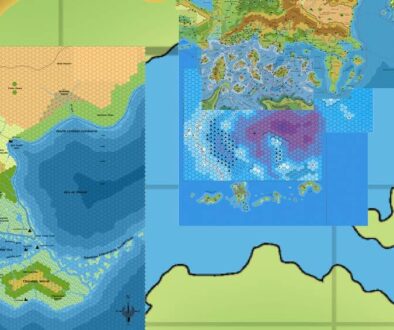 Sea of Dread Ocean Topography, by John Calvin, September 2009