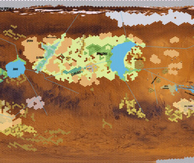 Vaniae, 72 miles per hex, by John Calvin, March 2010 (version 3)