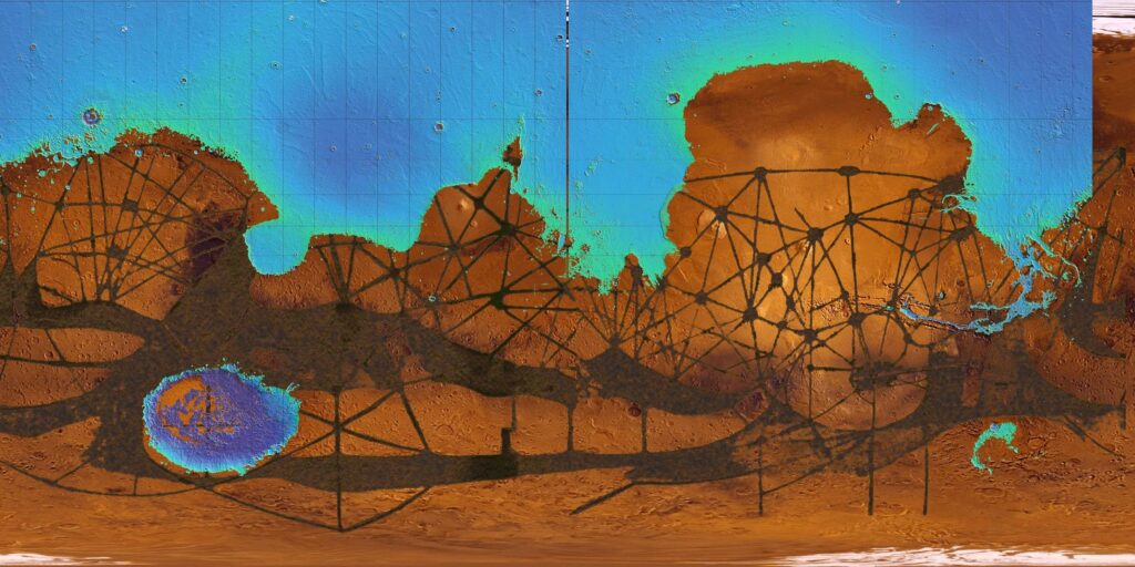 Vaniae Canals and Seas (Work in Progress), by John Calvin, August 2009