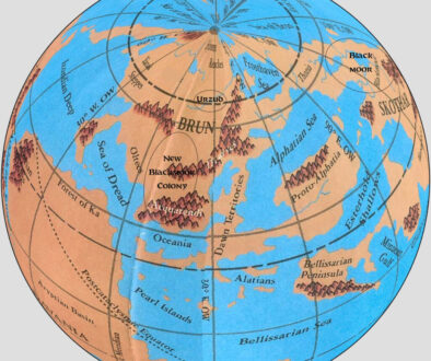 Precataclysmic Mystara Map A, by Emma Rome, January 2022