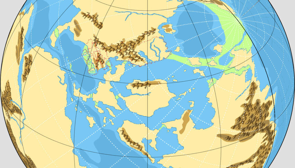 Precataclysmic Mystara Map C, by Emma Rome, January 2022