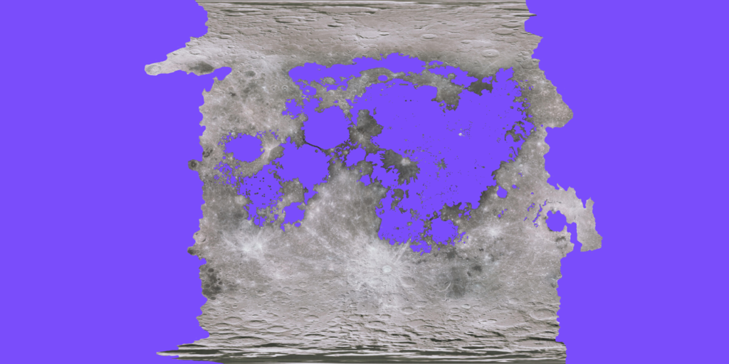 The Hollow Moon, 40 miles per hex, Layer 3 Crystalbarrens, by John Calvin, March 2012