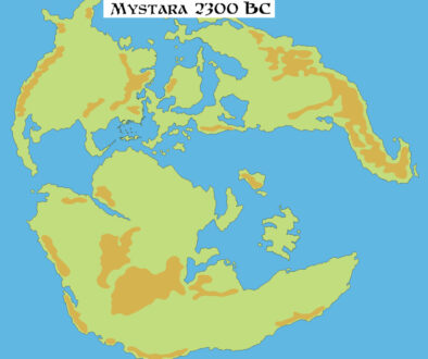 Mystara 2300 BC, by John Calvin, August 2012
