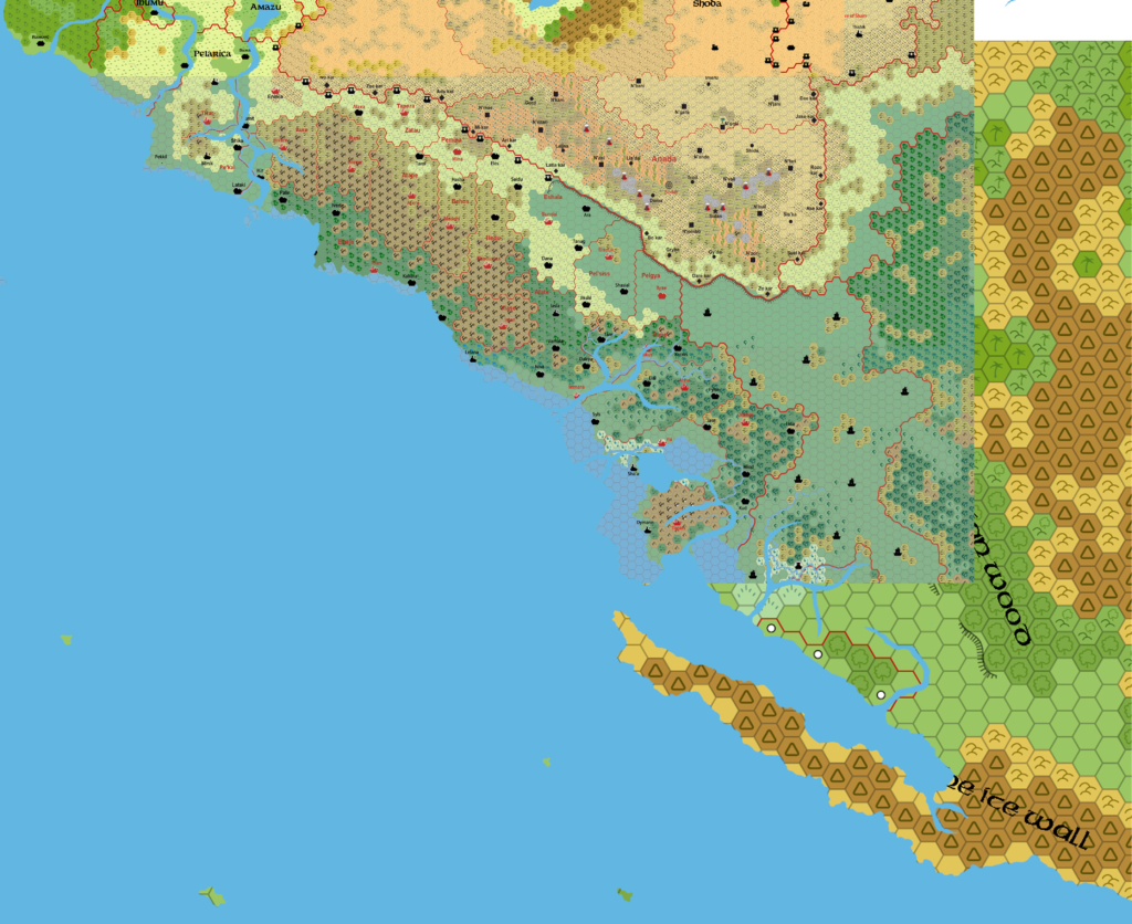 Pelatan, 24 miles per hex, by John Calvin, April 2011 (version 1)