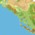 Pelatan, 24 miles per hex, by John Calvin, April 2011 (version 2)