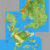 The Alphatian Empire (incomplete), 24 miles per hex, by Emma Rome, May 2025