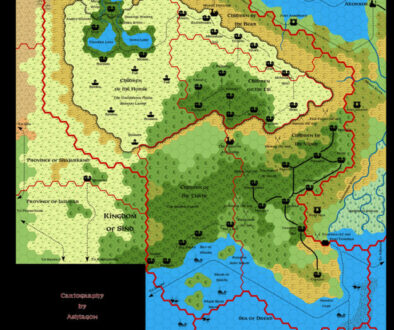 GAZ14 The Atruaghin Clans, 8 miles per hex, by Emma Rome, October 2024