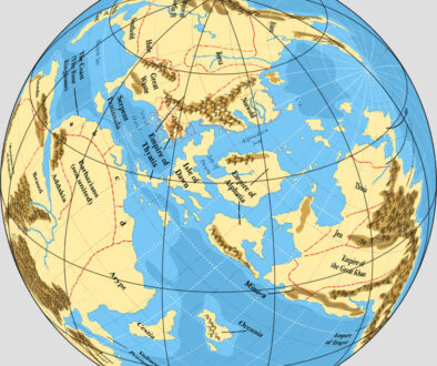 Precataclysmic Mystara Map B, by Emma Rome, January 2022